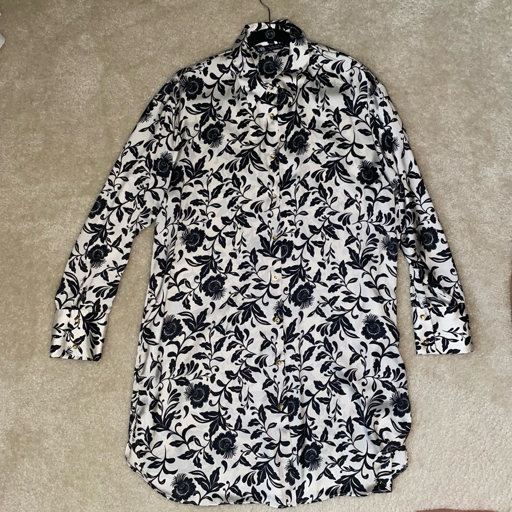 Zara Floral Print Dress